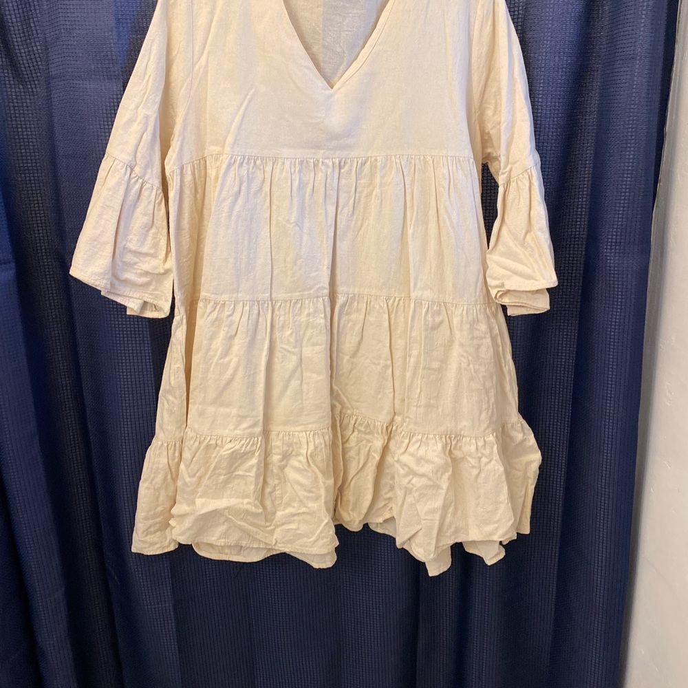 Elegant Cream Women's Top
